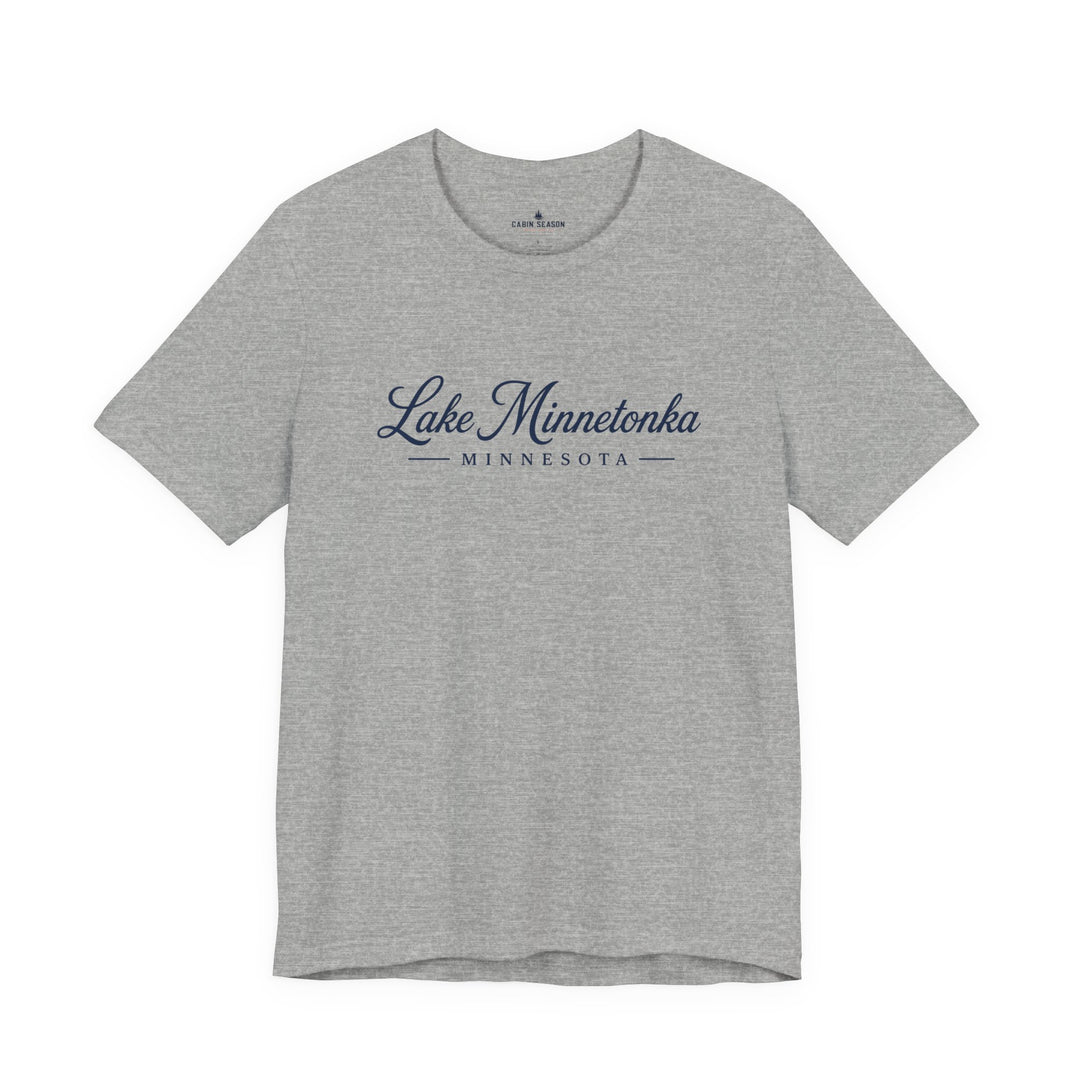 Lake Minnetonka Tee - Minnesota Lake Script Shirt