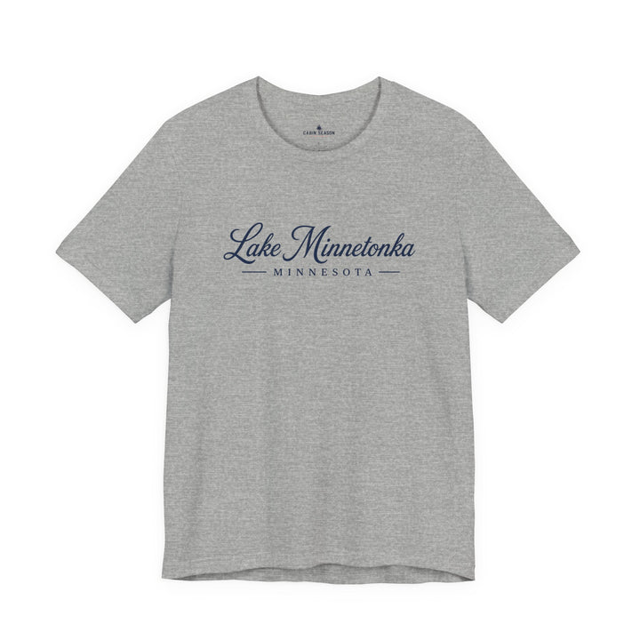Lake Minnetonka Tee - Minnesota Lake Script Shirt