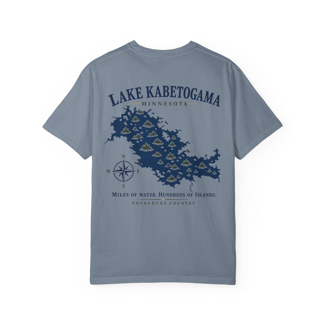 Lake Kabetogama Tee — "Miles of Water, Hundreds of Islands" Voyager National Park Shirt