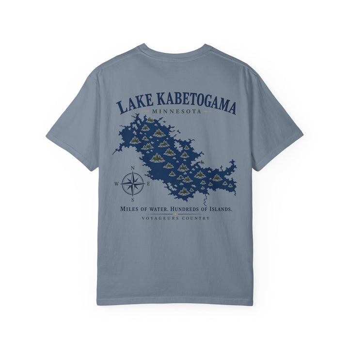 Lake Kabetogama Tee — "Miles of Water, Hundreds of Islands" Voyager National Park Shirt