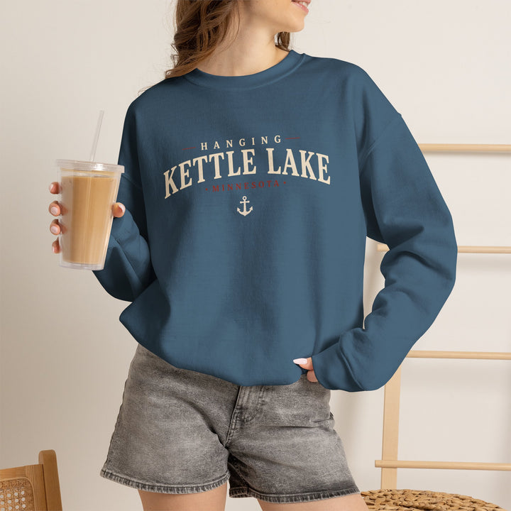 Hanging Kettle Lake Minnesota Crewneck Sweatshirt