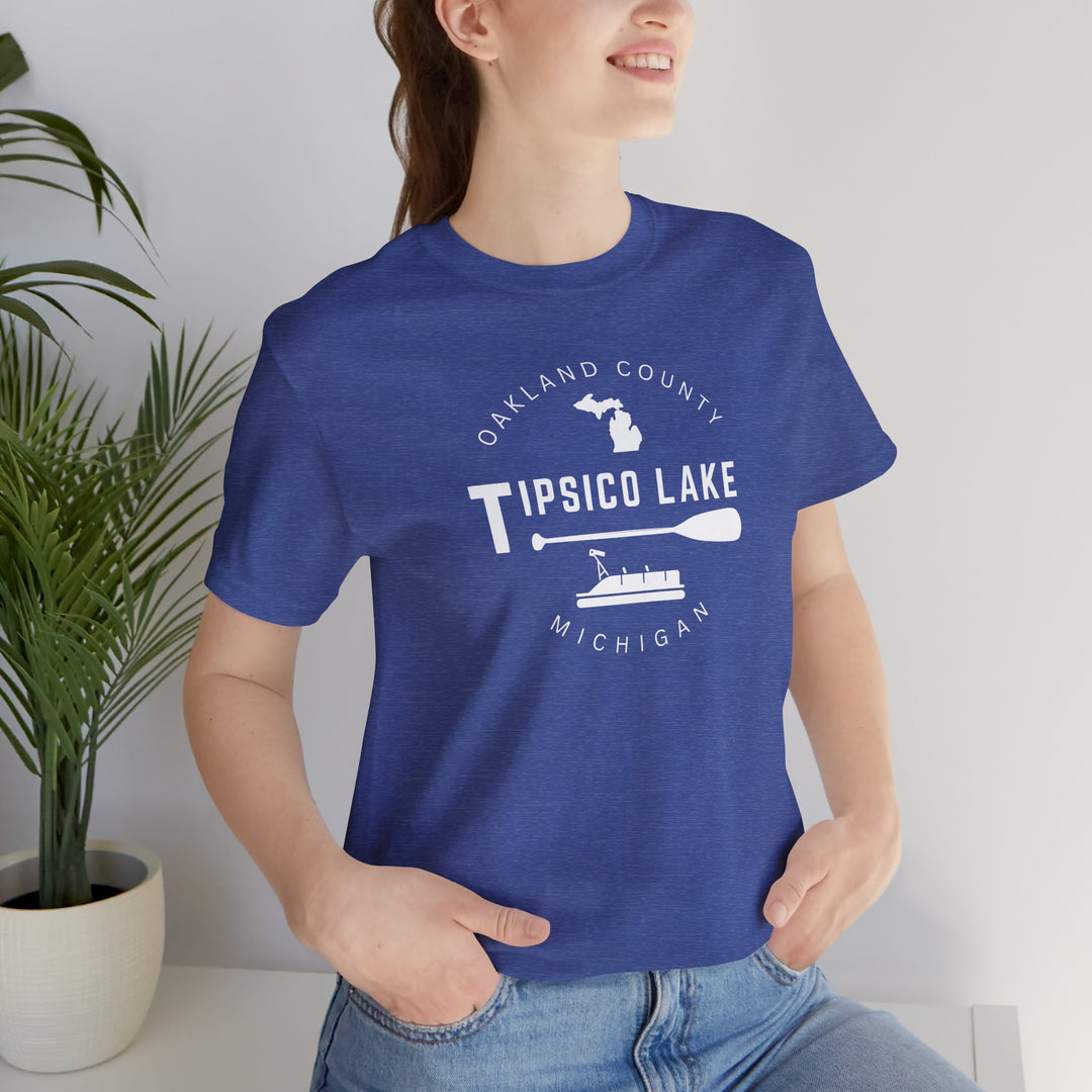 Tipsico Lake Tee — Oakland County Michigan Lake Shirt