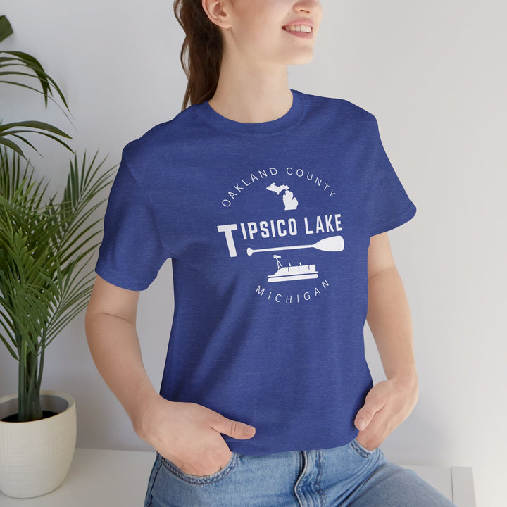 Tipsico Lake Tee — Oakland County Michigan Lake Shirt