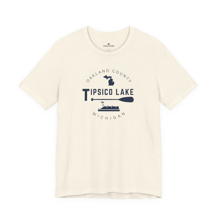 Tipsico Lake Tee — Oakland County Michigan Lake Shirt