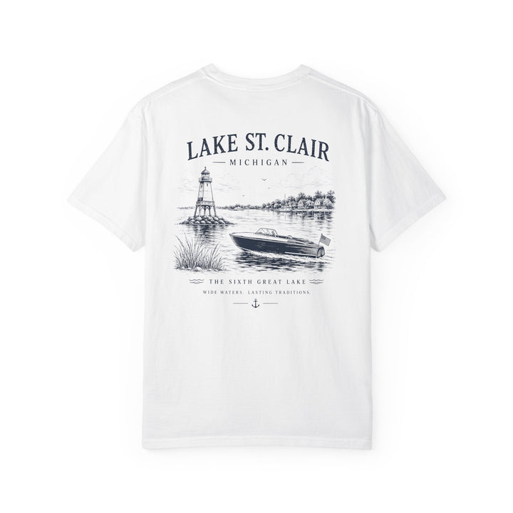 Lake St. Clair Michigan Tee - The 6th Great Lake Shirt