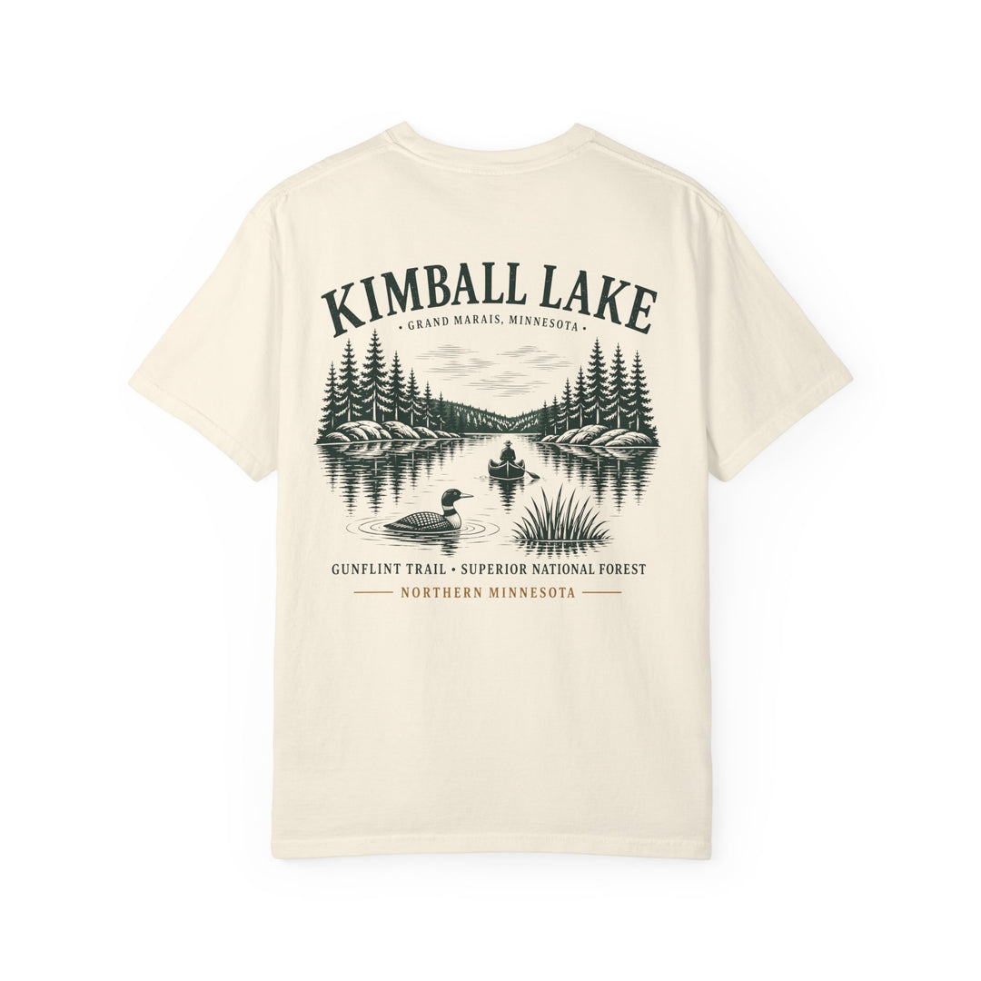 Kimball Lake T‑Shirt — Gunflint Trail Minnesota Lake Tee