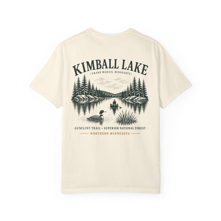 Kimball Lake T‑Shirt — Gunflint Trail Minnesota Lake Tee