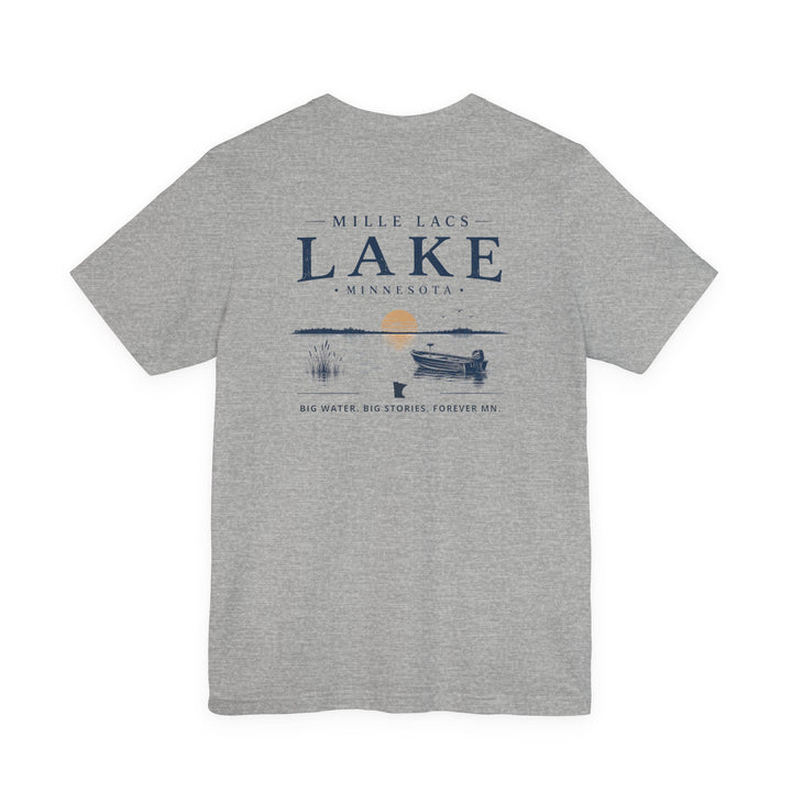 Mille Lacs Lake - Big Water Big Stories Tee