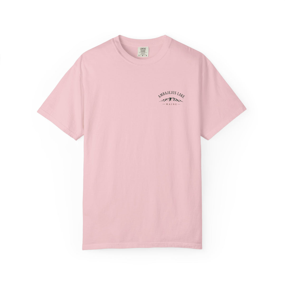 Ambajejus Lake Scenic T-Shirt — Maine Lake Cabin Tee