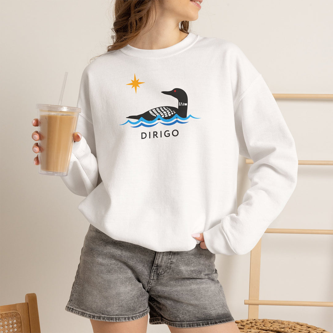 Maine Dirigo Loon Crewneck Sweatshirt