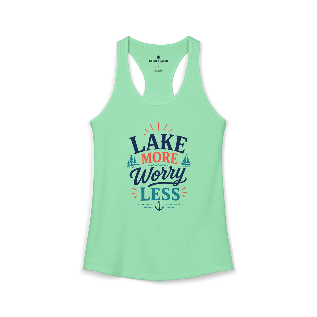 Lake More Worry Less Tank Top | Women&