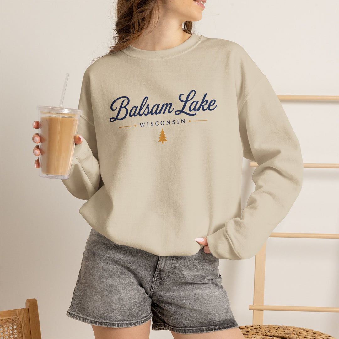 Balsam Lake Wisconsin Crewneck Sweatshirt