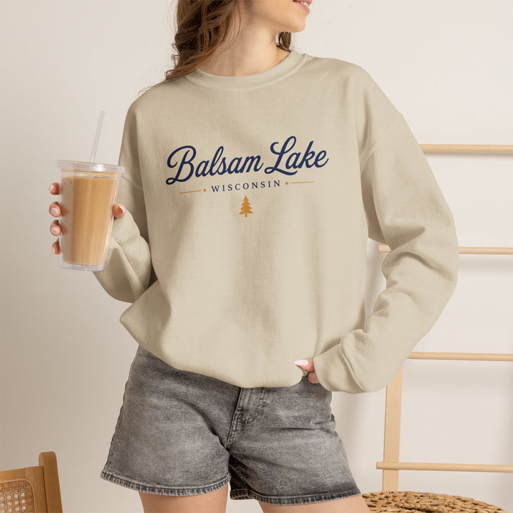 Balsam Lake Wisconsin Crewneck Sweatshirt