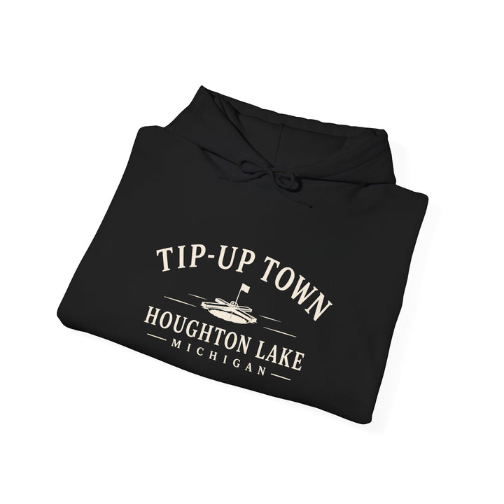 Tip-Up Town Houghton Lake Hoodie – Ice Fishing Sweatshirt