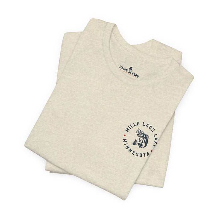Mille Lacs Lake - Big Water Big Stories Tee