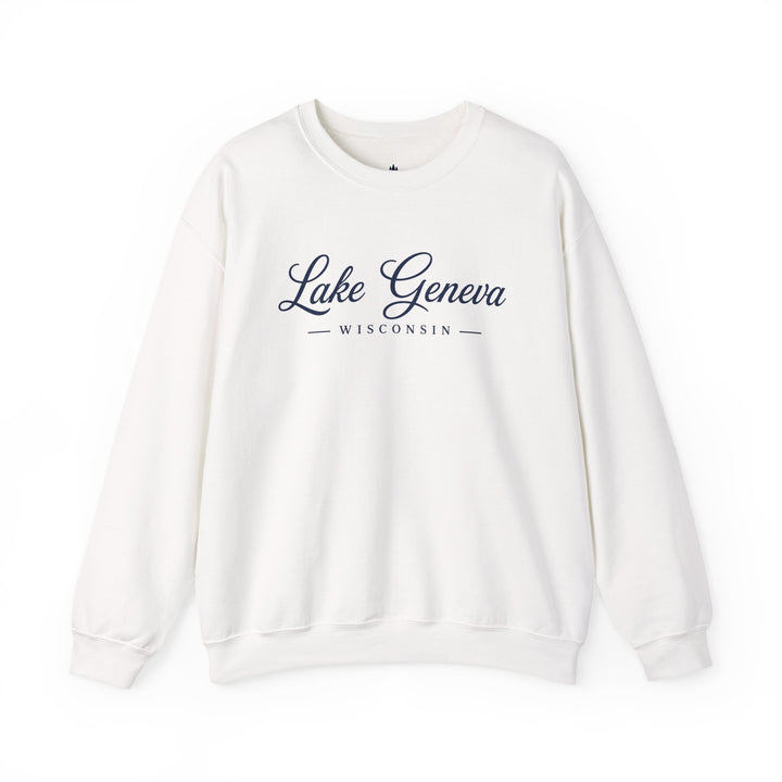 Lake Geneva Wisconsin Sweatshirt | Wisconsin Lake Script Shirt