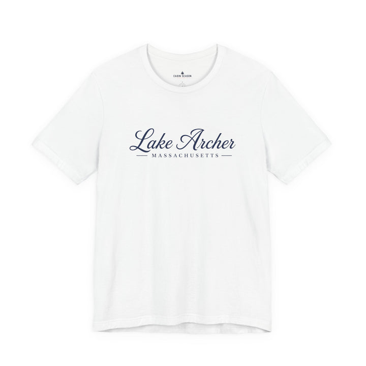 Lake Archer Massachusetts Script T-Shirt