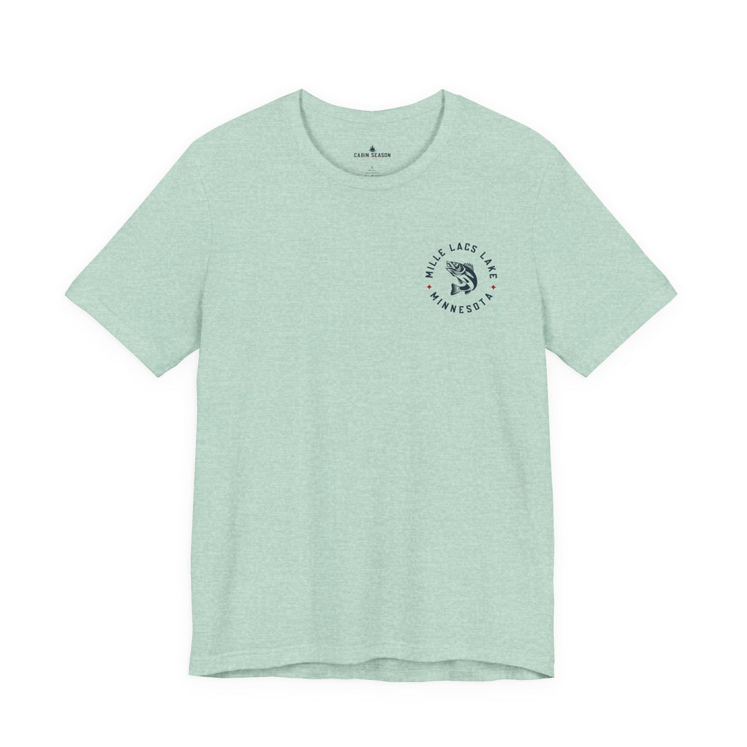 Mille Lacs Lake - Big Water Big Stories Tee