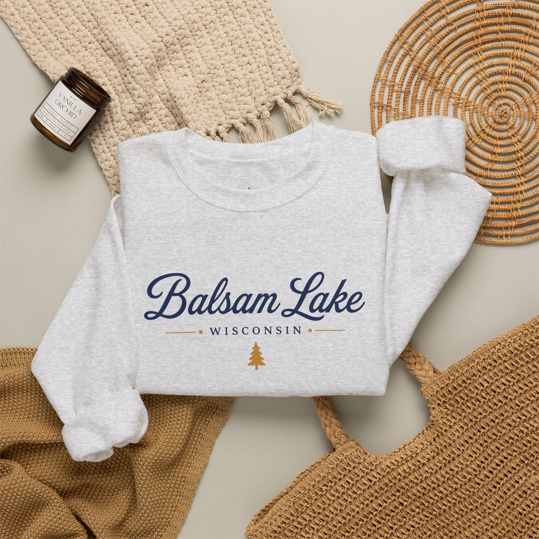 Balsam Lake Wisconsin Crewneck Sweatshirt
