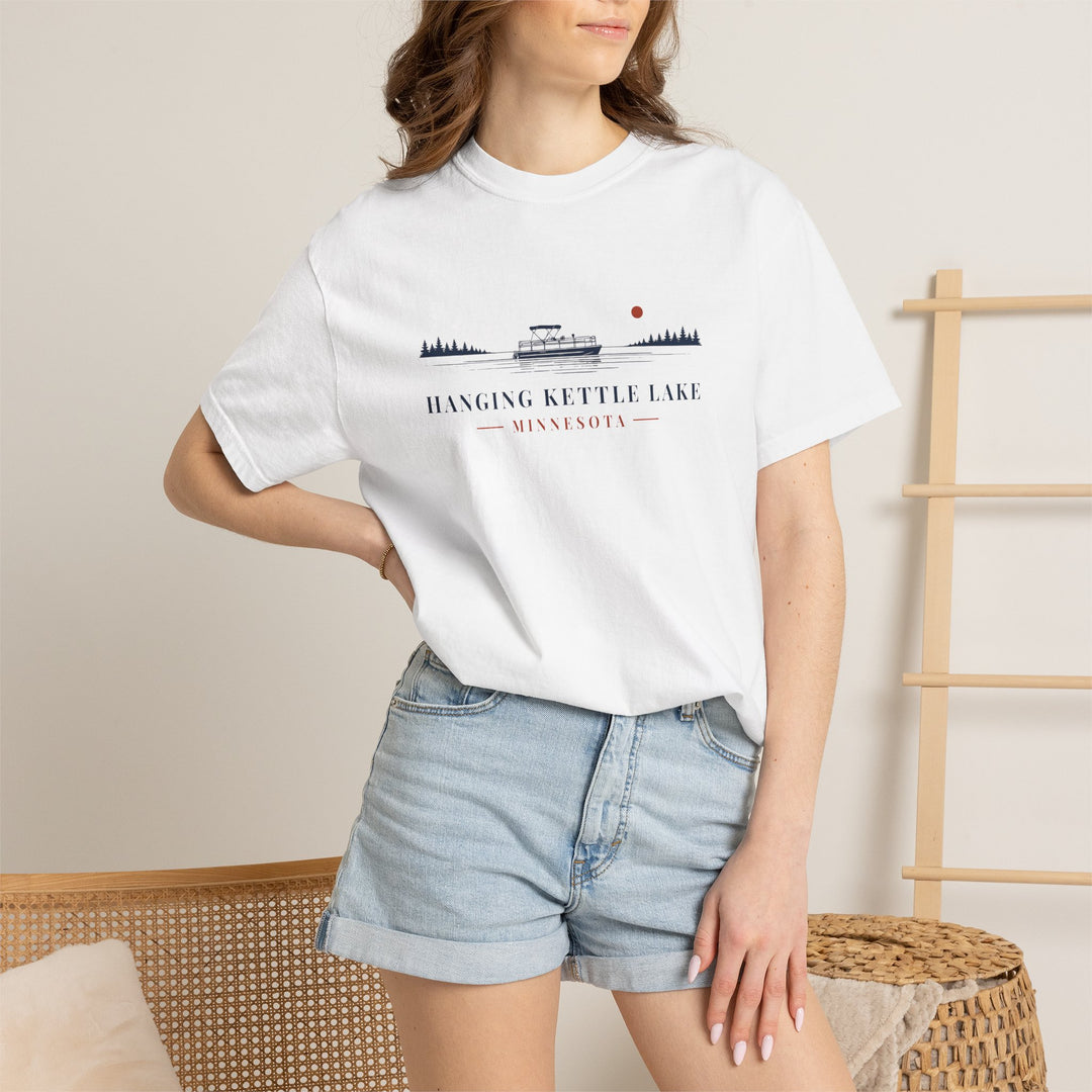 Hanging Kettle Lake Pontoon Tee