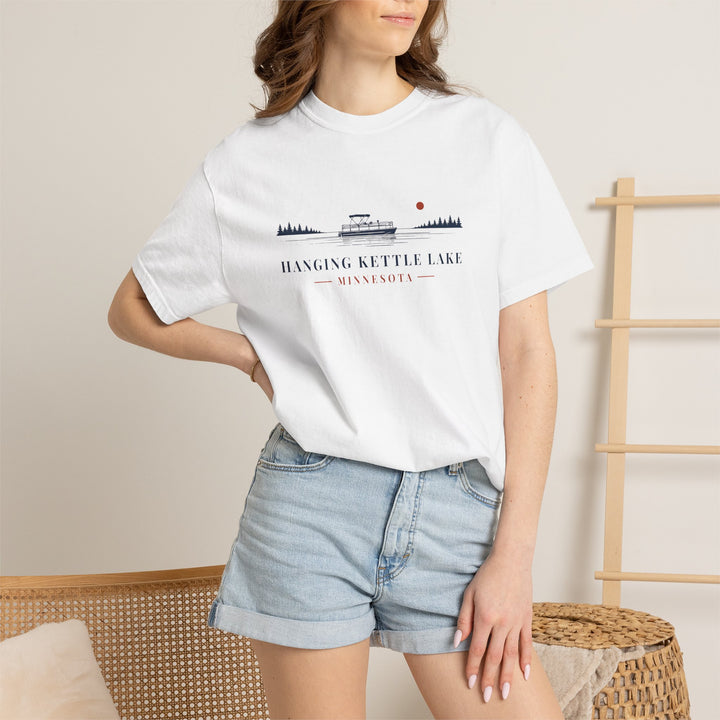 Hanging Kettle Lake Pontoon Tee