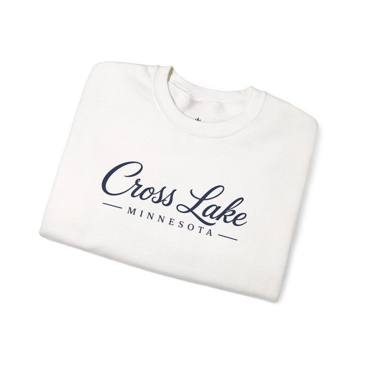 Cross Lake Minnesota Crewneck Sweatshirt