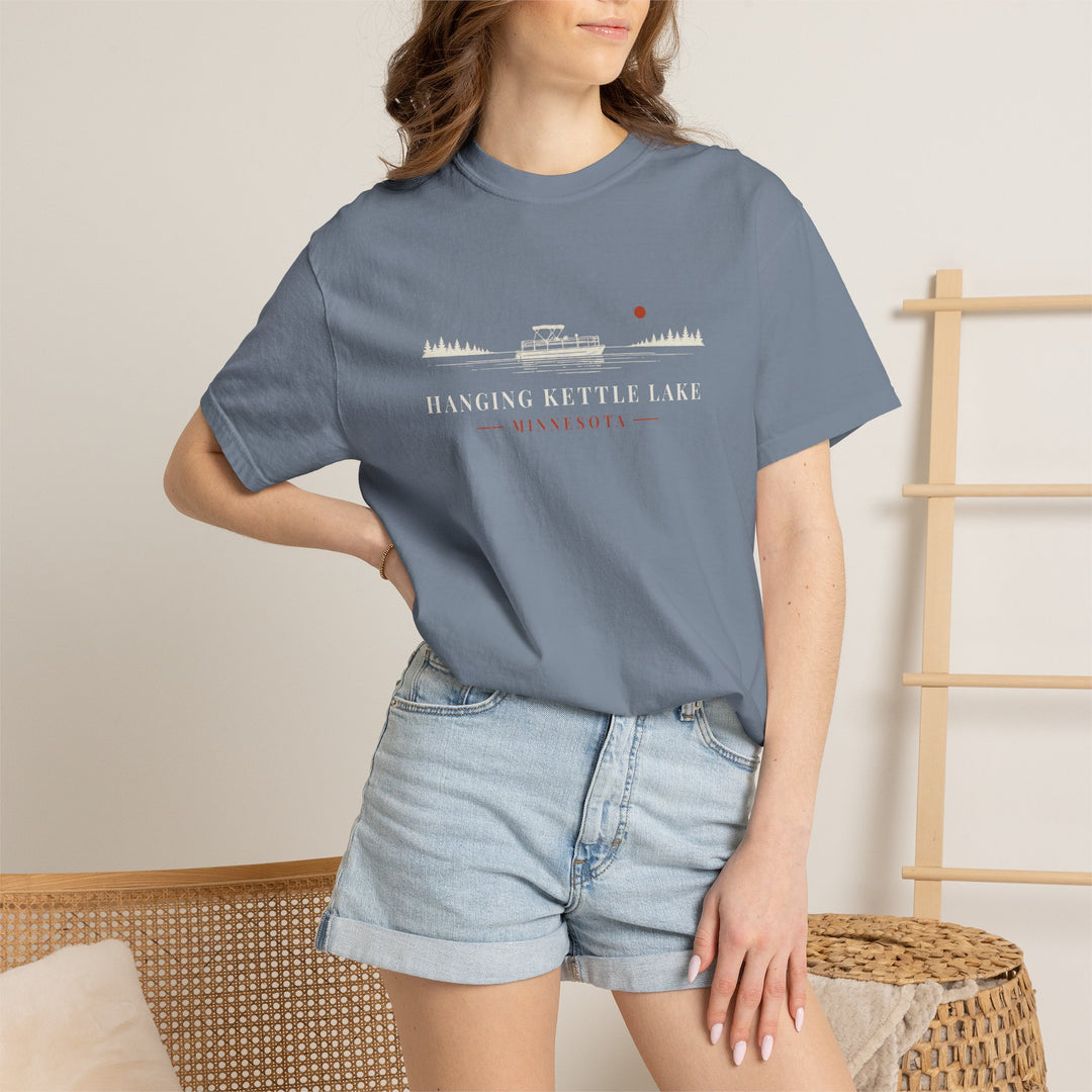 Hanging Kettle Lake Pontoon Tee