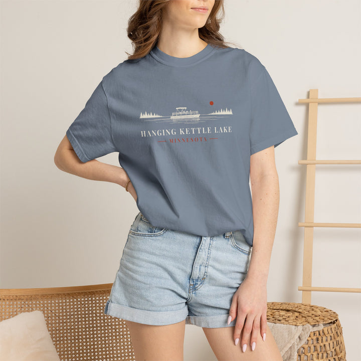 Hanging Kettle Lake Pontoon Tee