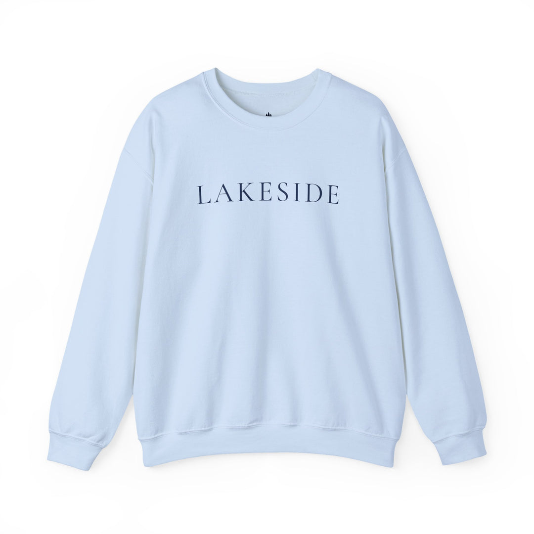 Lakeside Crewneck Sweatshirt | Minimal Lakeside Sweatshirt | Lake Sweatshirt For Her