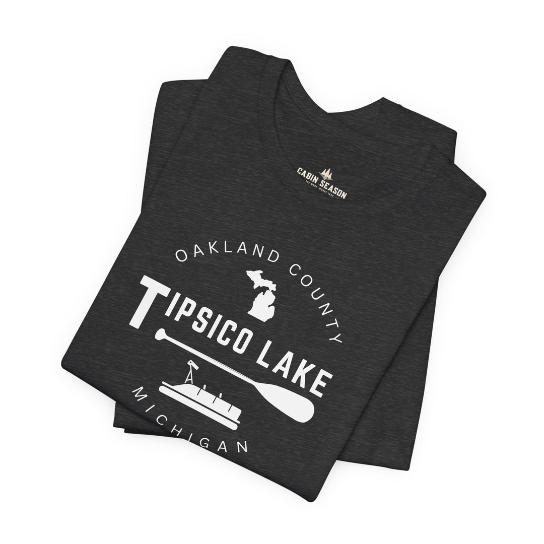 Tipsico Lake Tee — Oakland County Michigan Lake Shirt