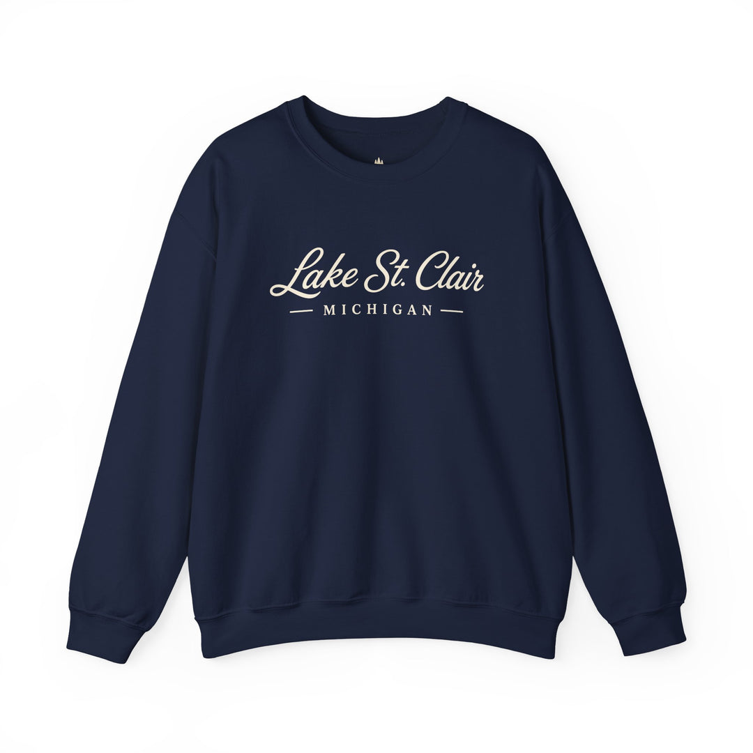 Lake St. Clair Michigan Crewneck Sweatshirt