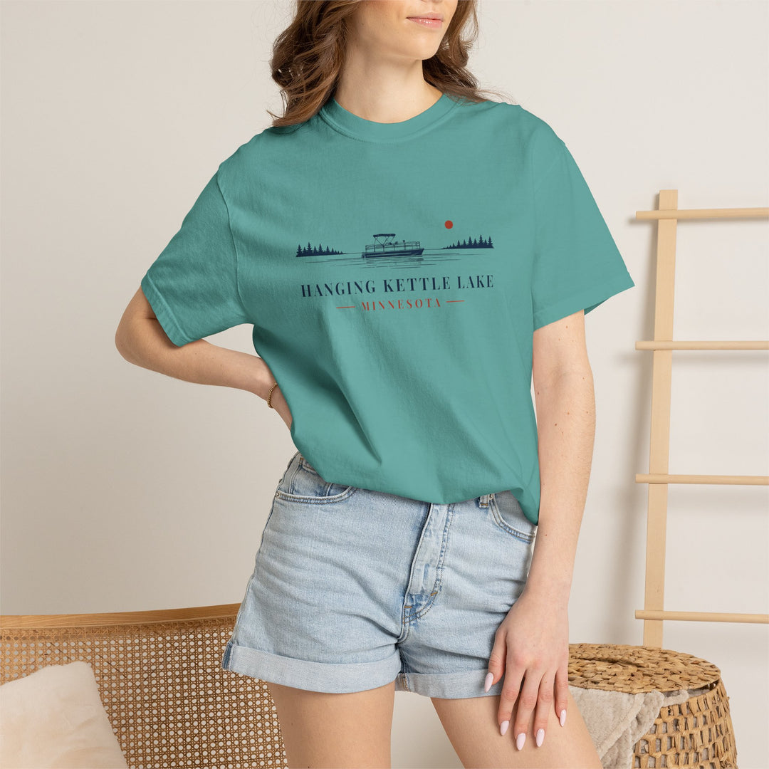 Hanging Kettle Lake Pontoon Sus Tee