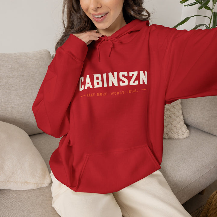 CabinSZN Hoodie – Rustic Cabin Life Pullover