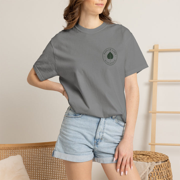 Poplar Lake T-Shirt — Scenic Wisconsin Lake Graphic Tee
