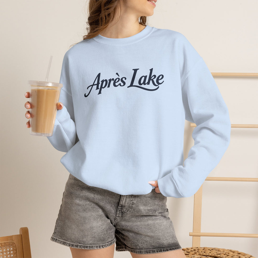 Après Lake Sweatshirt | Cute Lake Crewneck for Her