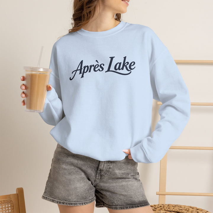 Après Lake Sweatshirt | Cute Lake Crewneck for Her