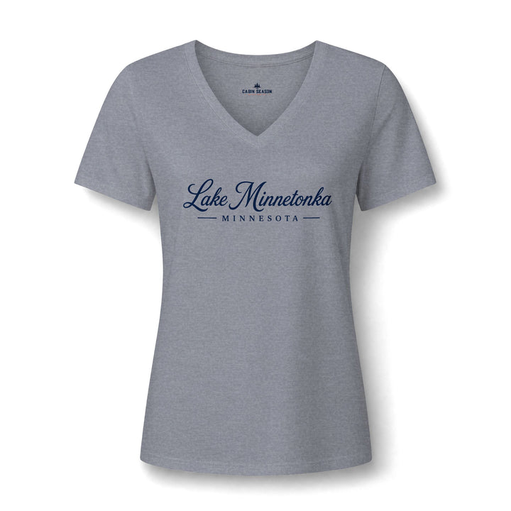 Lake Minnetonka V-Neck Tee — &