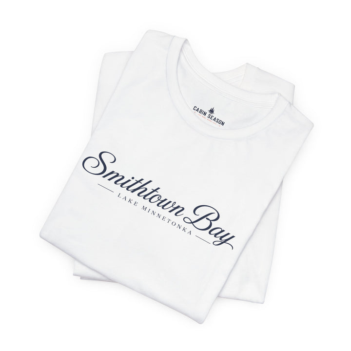 Smithtown Bay Script Tee - Lake Minnetonka Short Sleeve T-Shirt