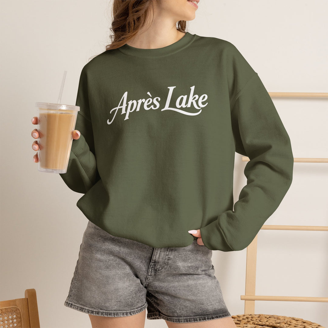 Après Lake Sweatshirt | Cute Lake Crewneck for Her