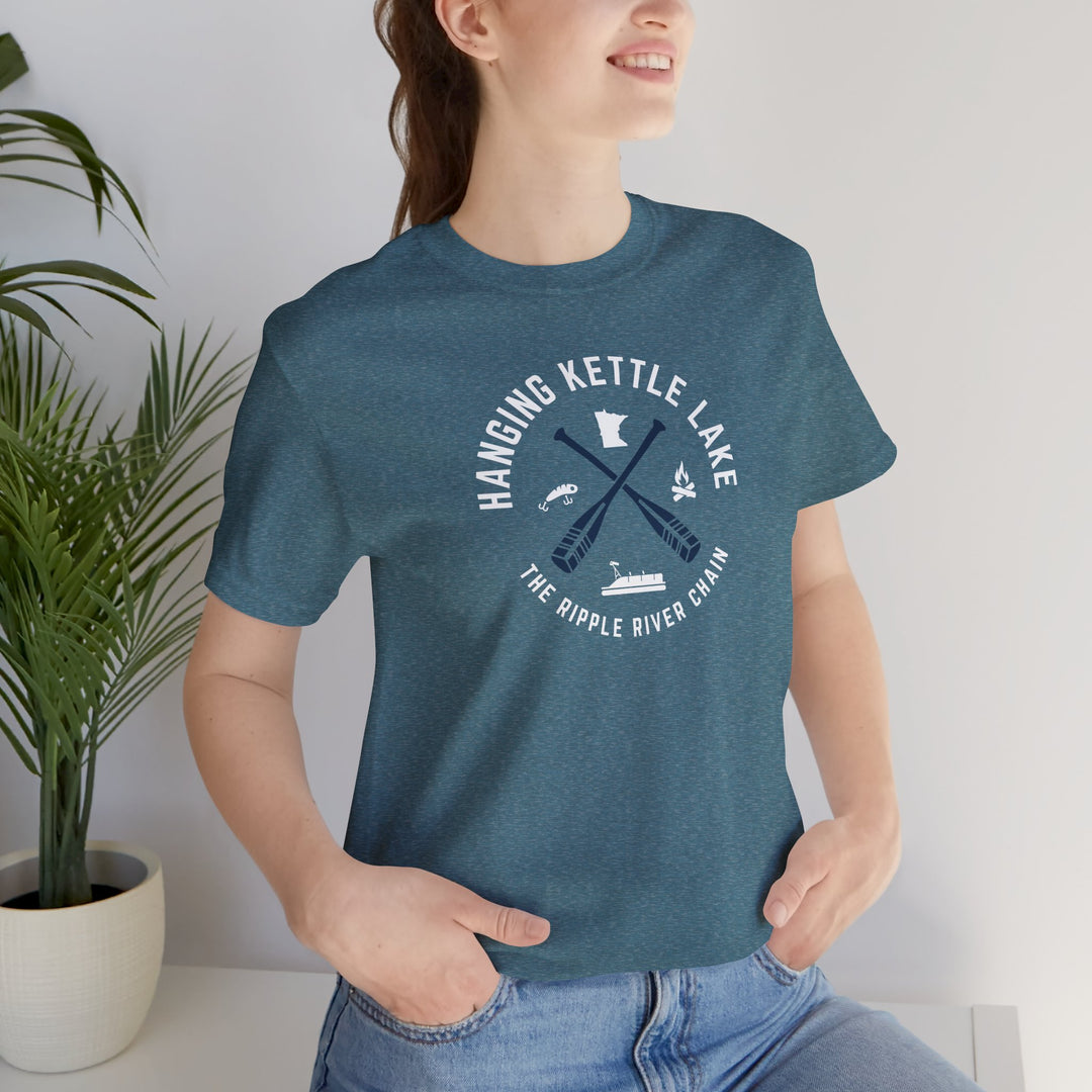 Hanging Kettle Lake - Ripple River Chain Tee