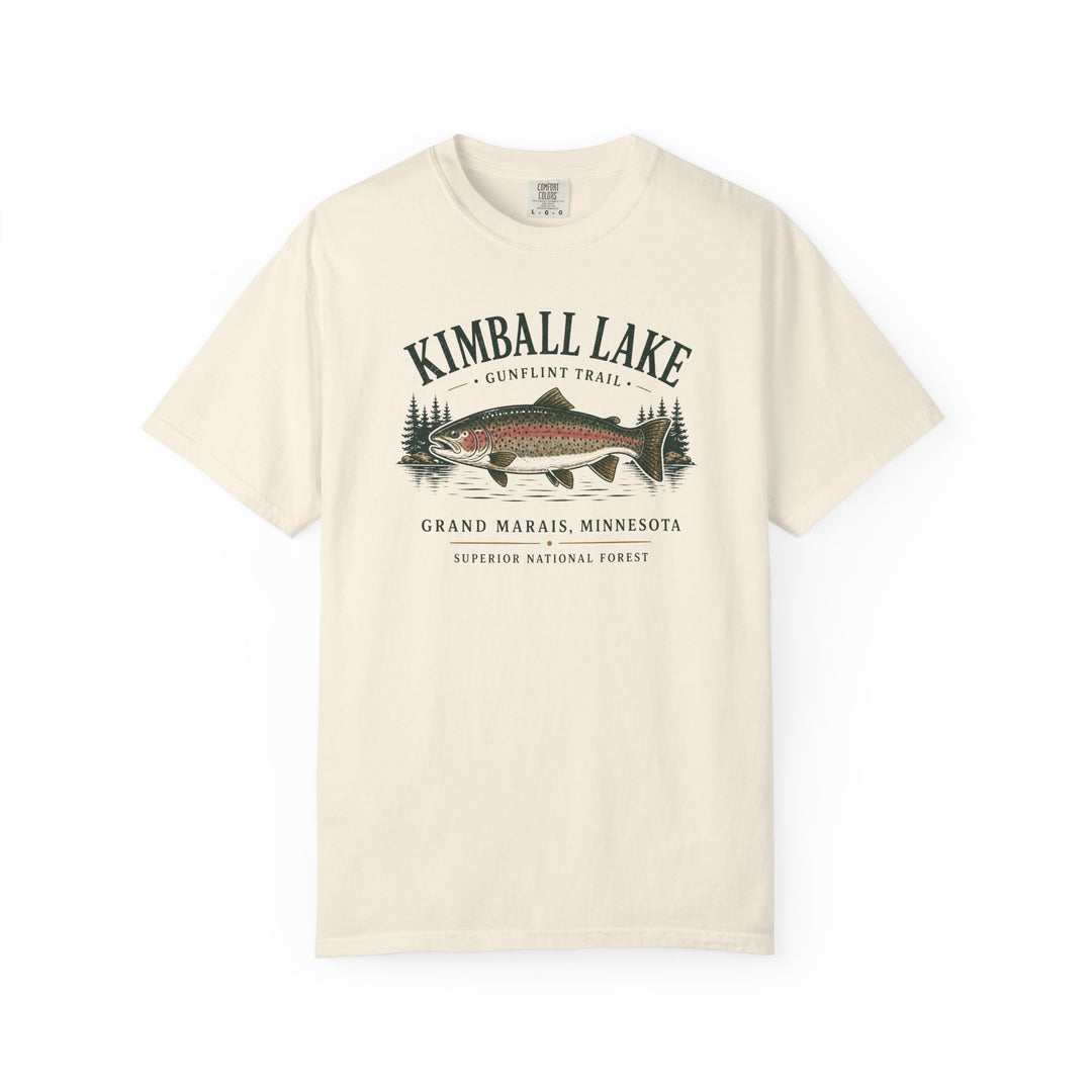 Kimball Lake T‑Shirt — Trout Fishing Minnesota Lake Tee
