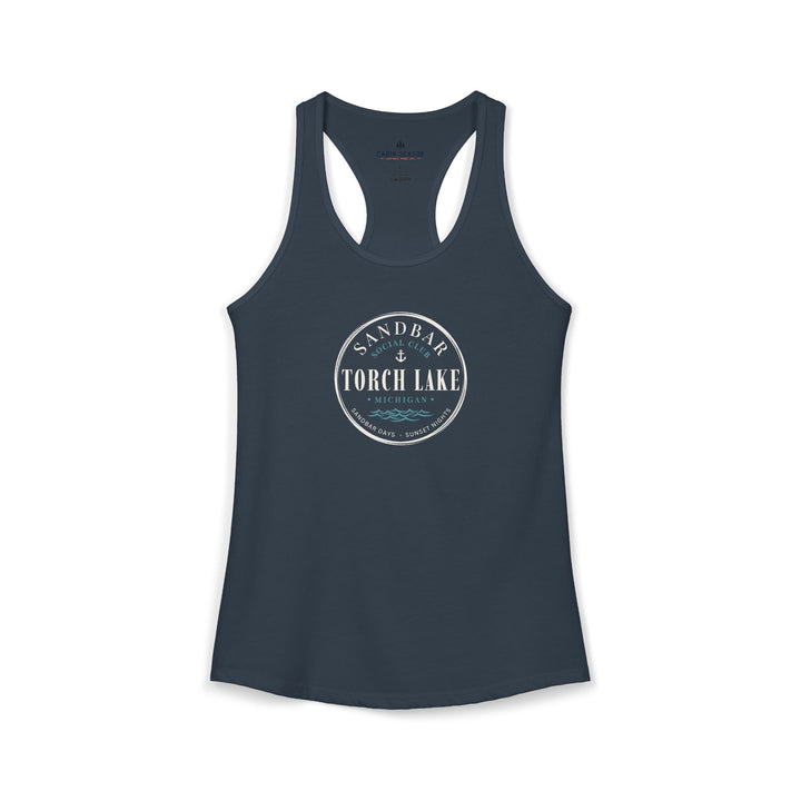 Torch Lake Sandbar Social Club Tank Top