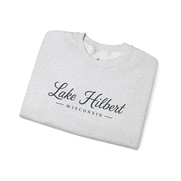 Lake Hilbert Wisconsin Crewneck Sweatshirt
