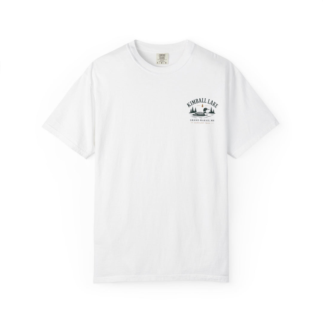Kimball Lake T‑Shirt — Gunflint Trail Minnesota Lake Tee