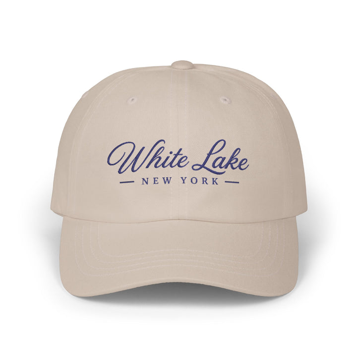 White Lake New York Embroidered Hat