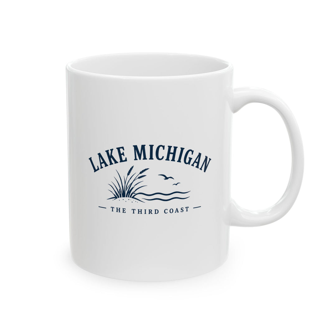 Lake Michigan Mug — Lakeside Calm Coffee Cup (11oz &amp; 15oz)