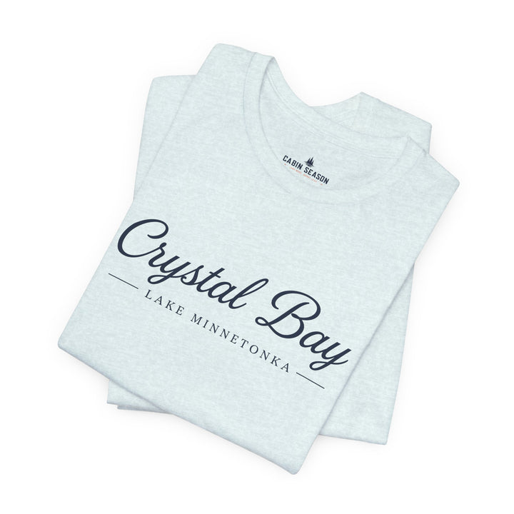 Crystal Bay Lake Minnetonka Tee - Lake Minnetonka Script T‑Shirt