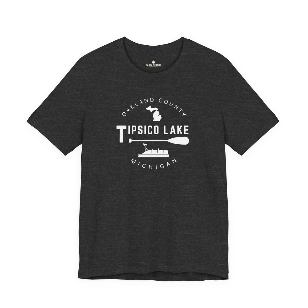 Tipsico Lake Tee — Oakland County Michigan Lake Shirt