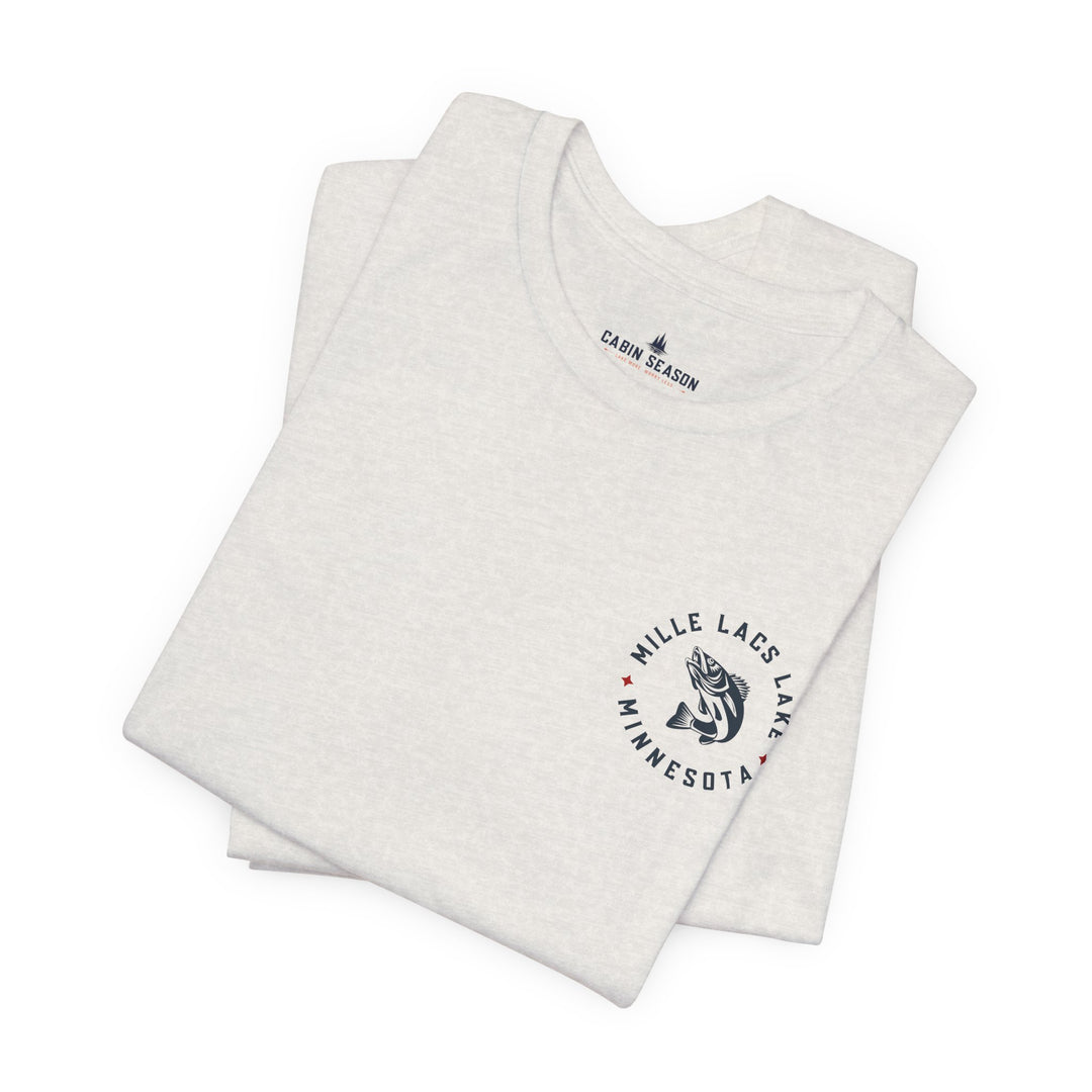 Mille Lacs Lake - Big Water Big Stories Tee