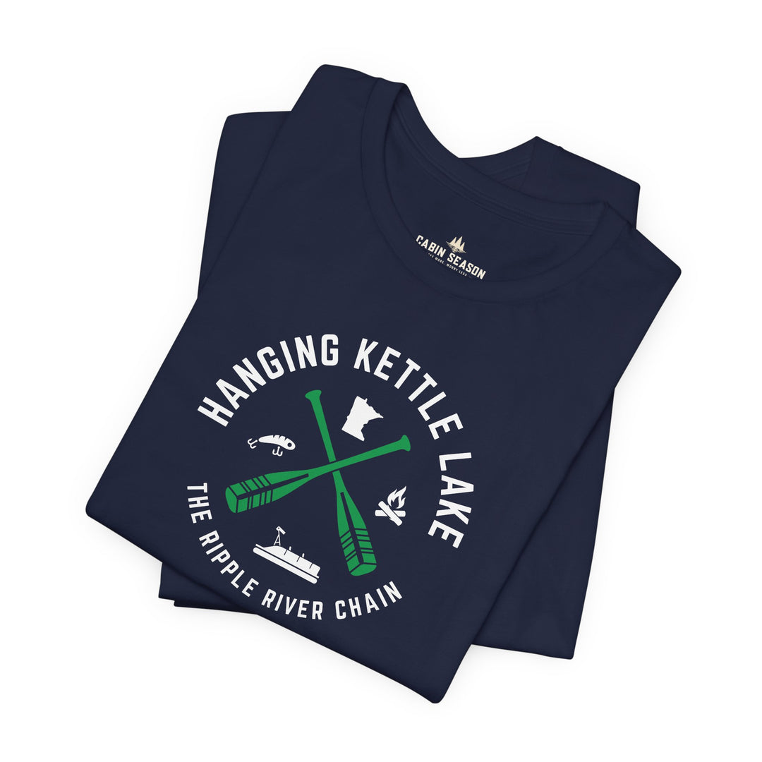Hanging Kettle Lake - Ripple River Chain Tee